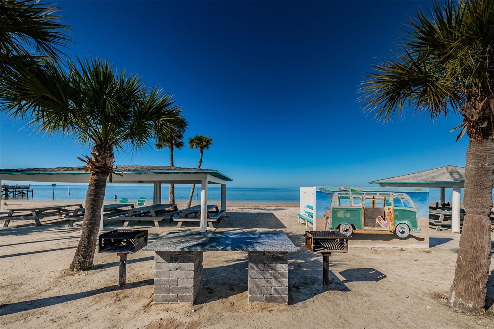 private beach
