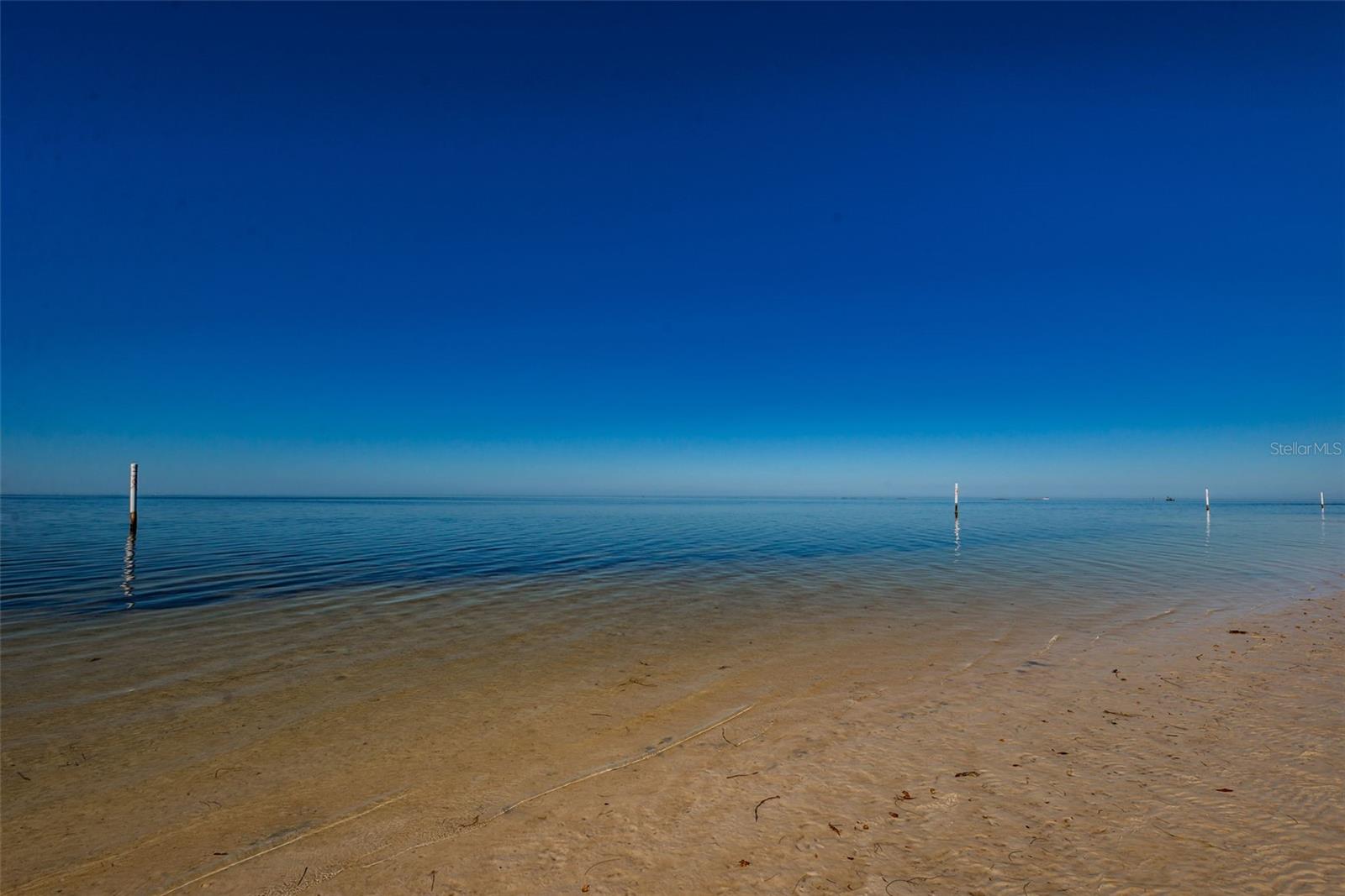 private beach