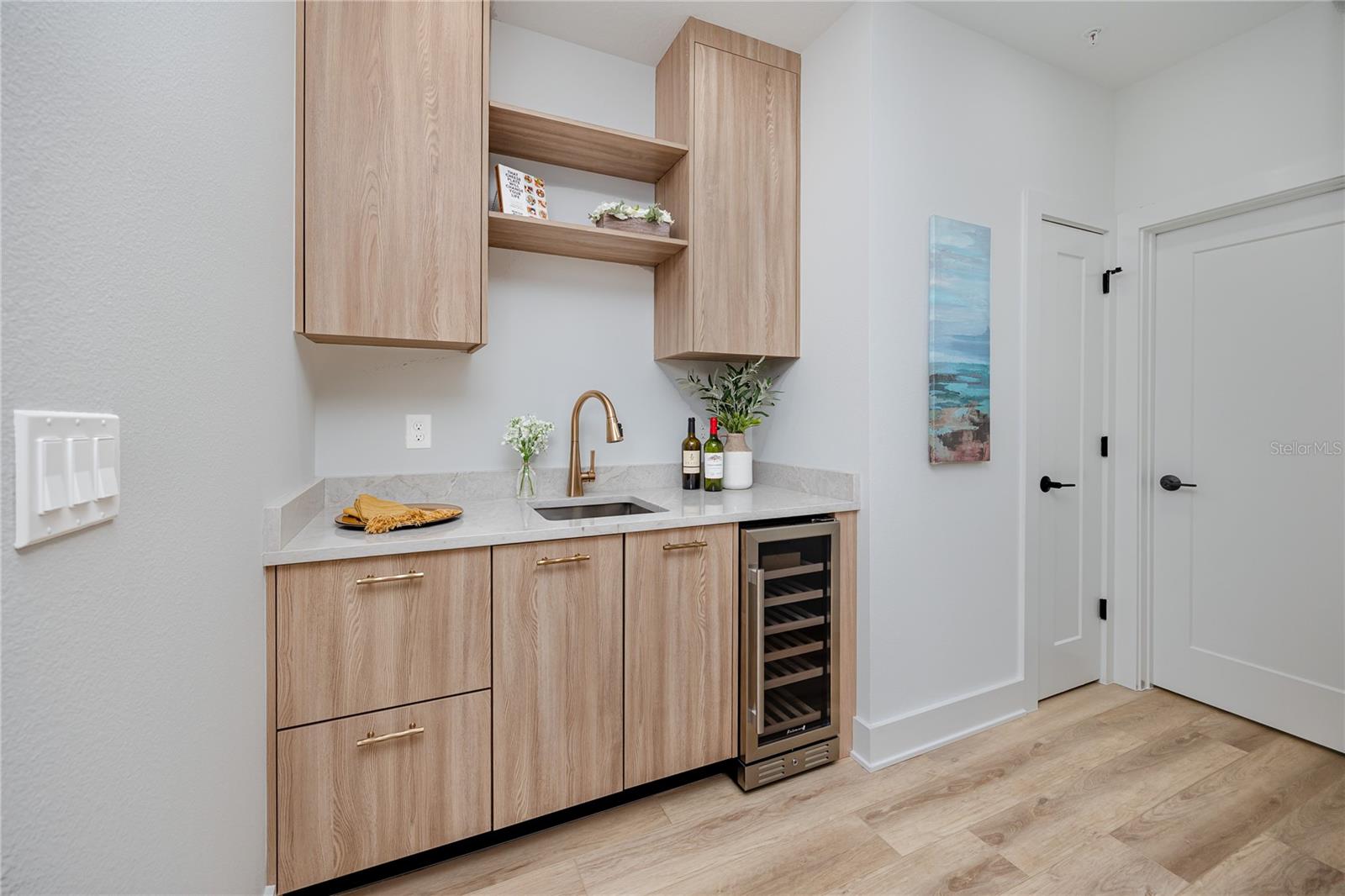 Mini bar perfect for entertaining