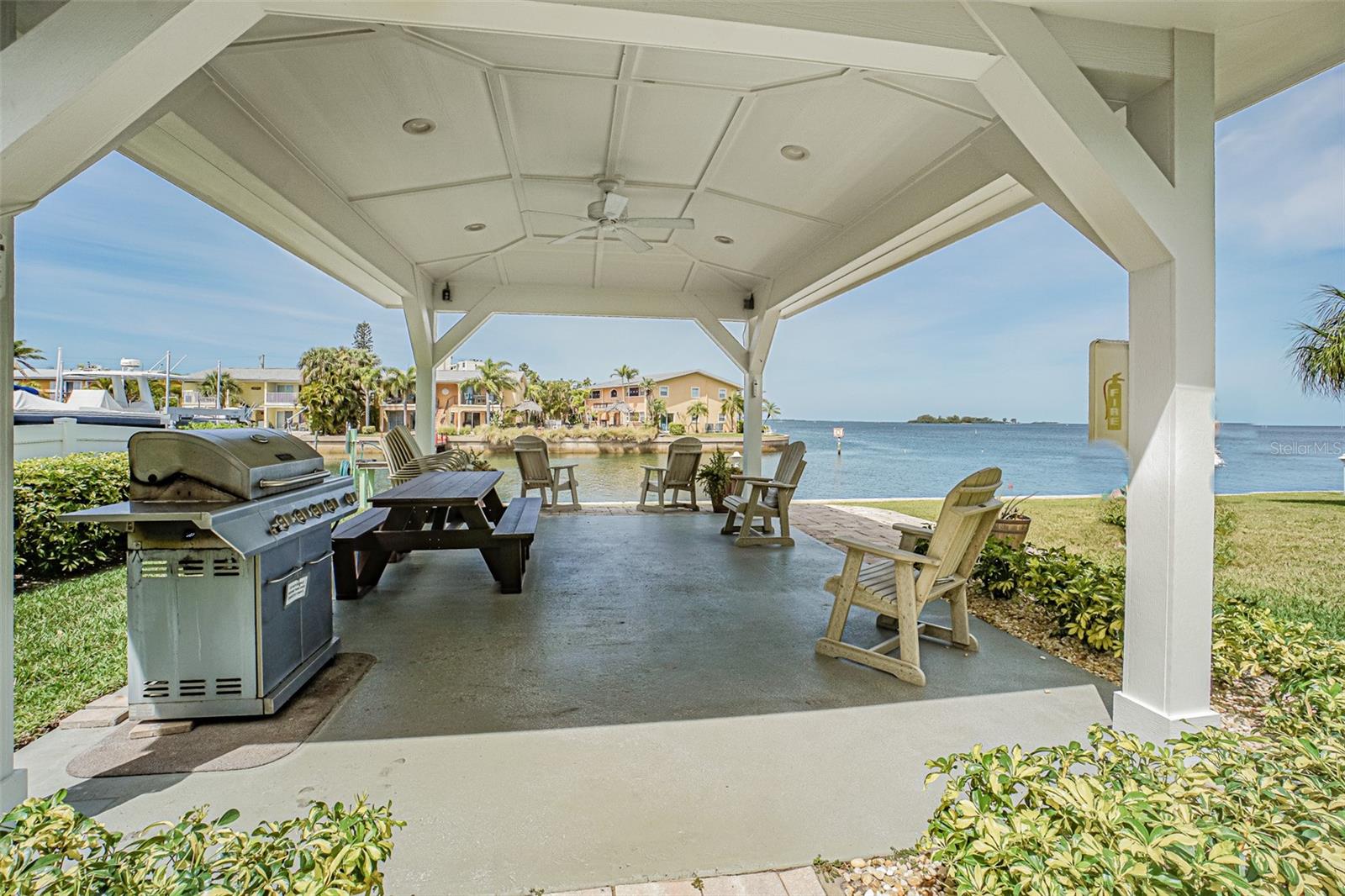 Gazebo with BBQ grill