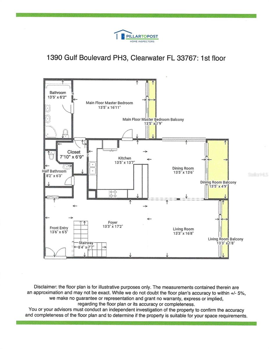 Floor Plan FIRST FLOOR