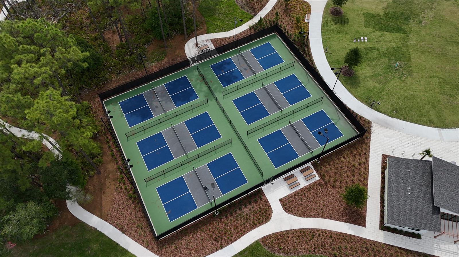 Brand New Pickleball Courts