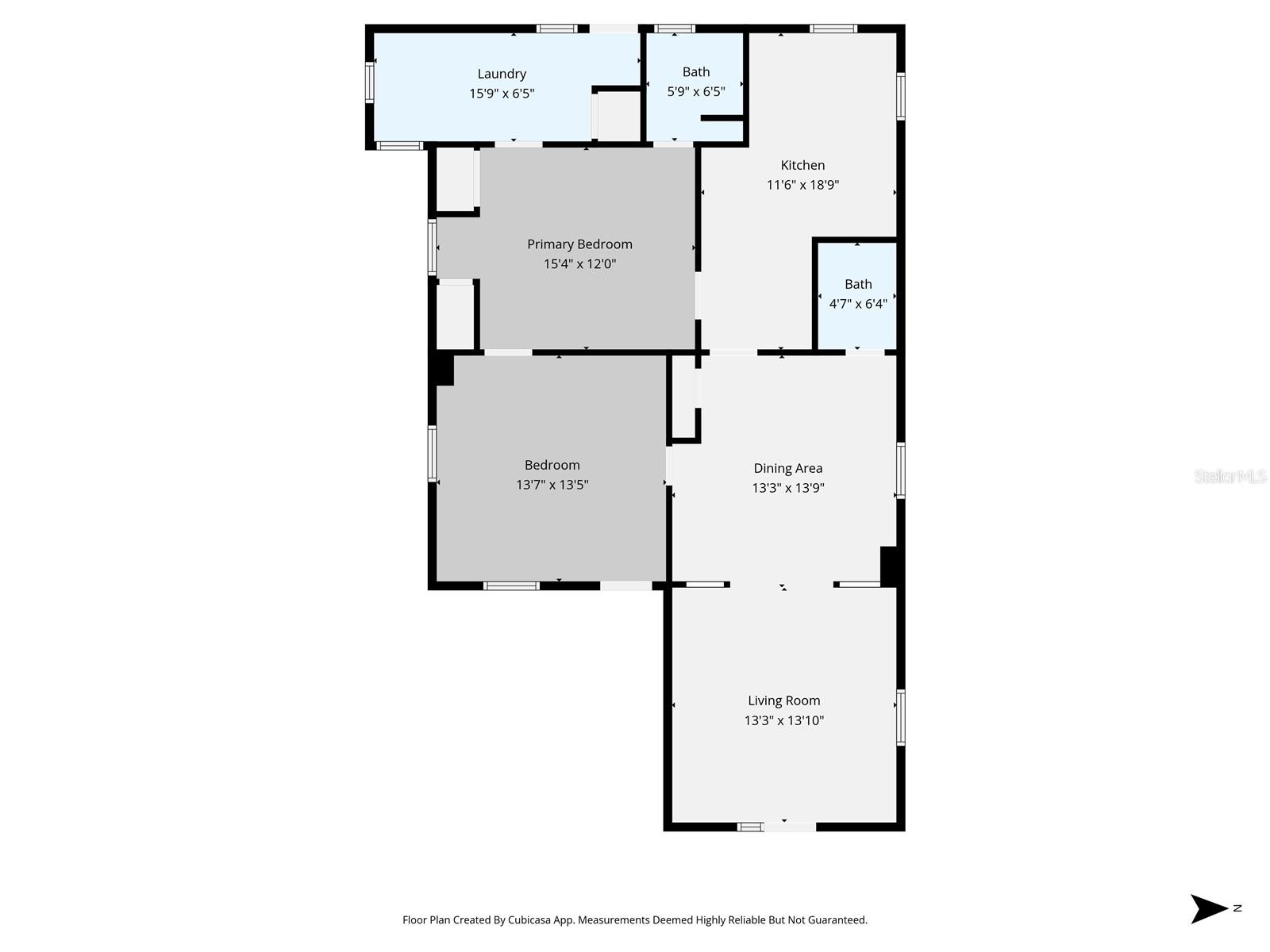 Floor plan. Space for 2nd floor Apartment