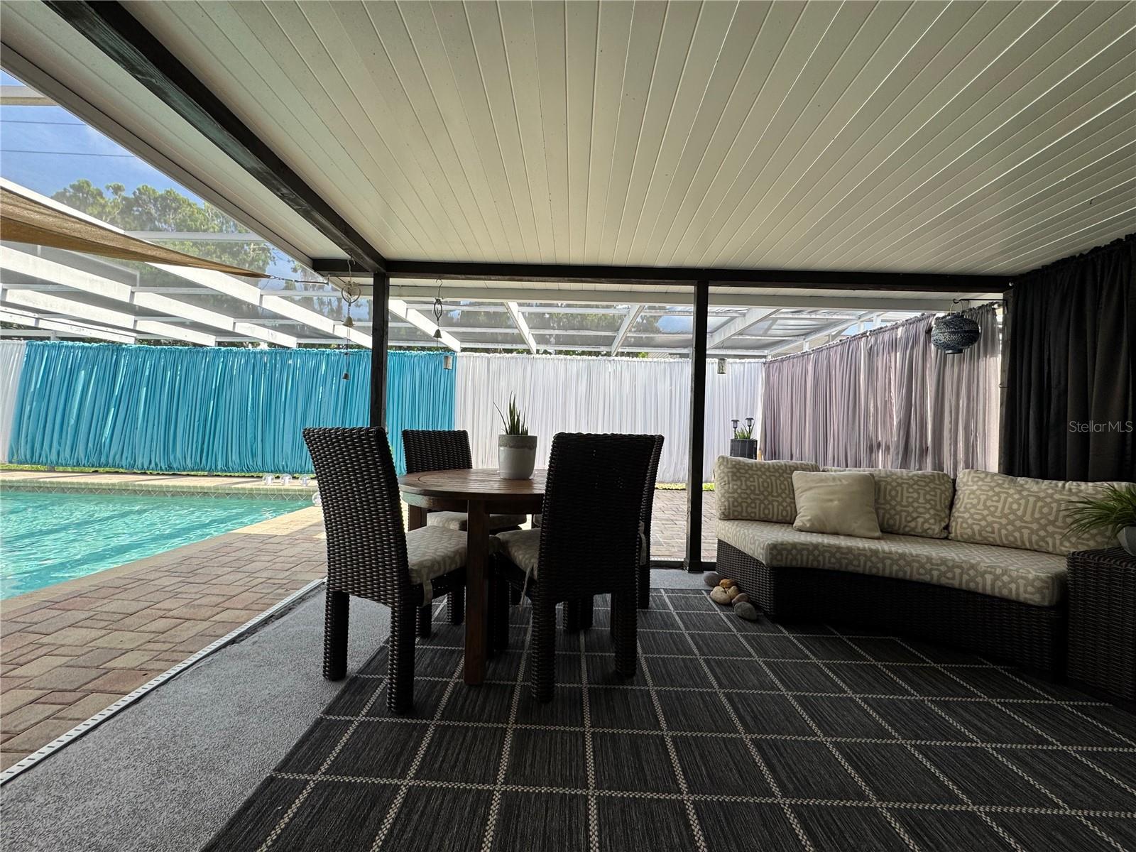patio area