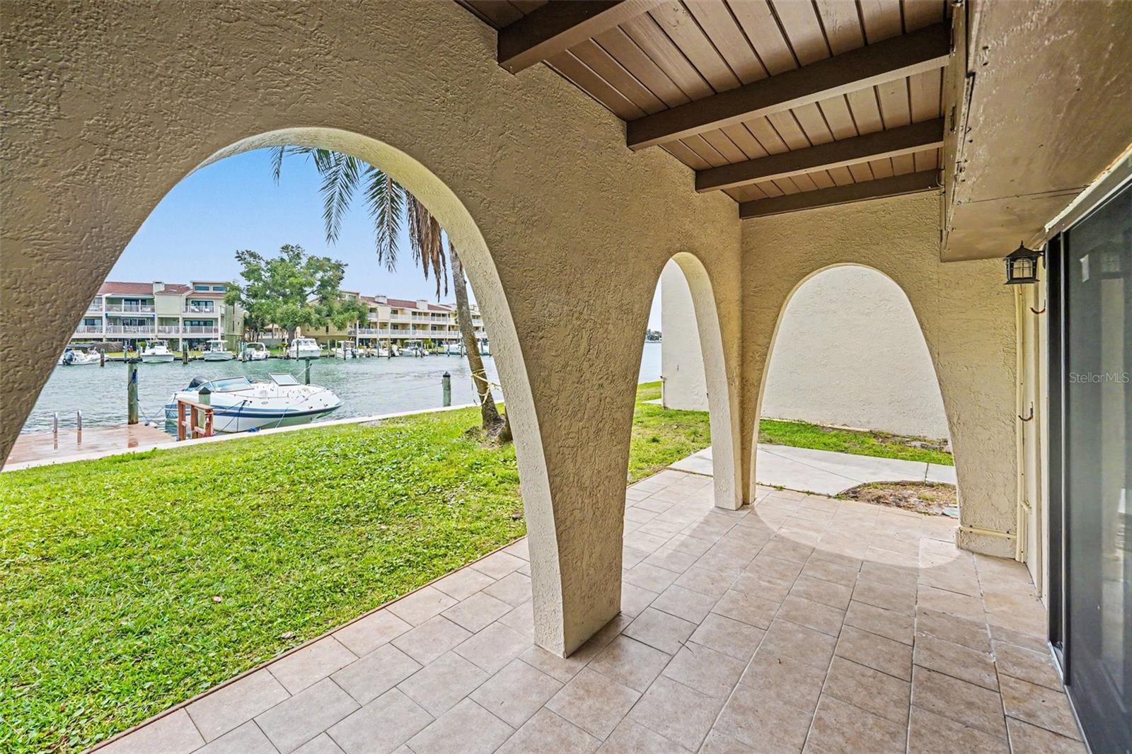 Back patio