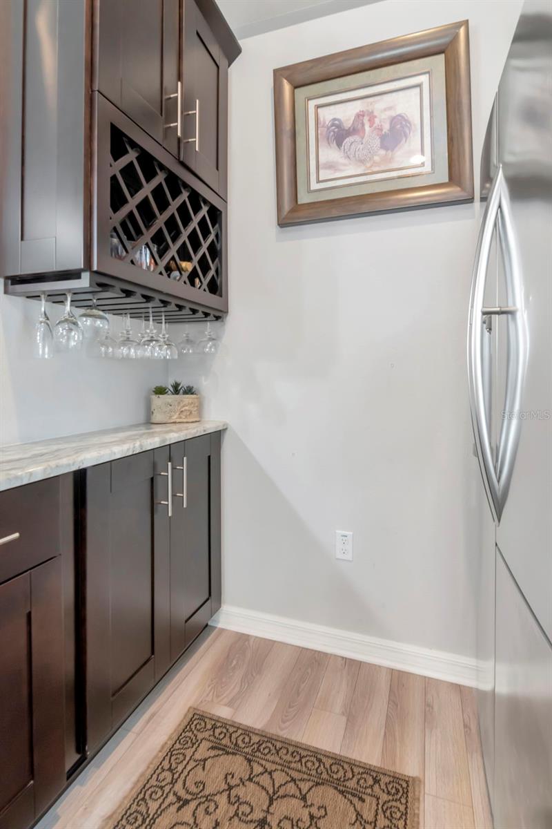 Built In wine Cabinet