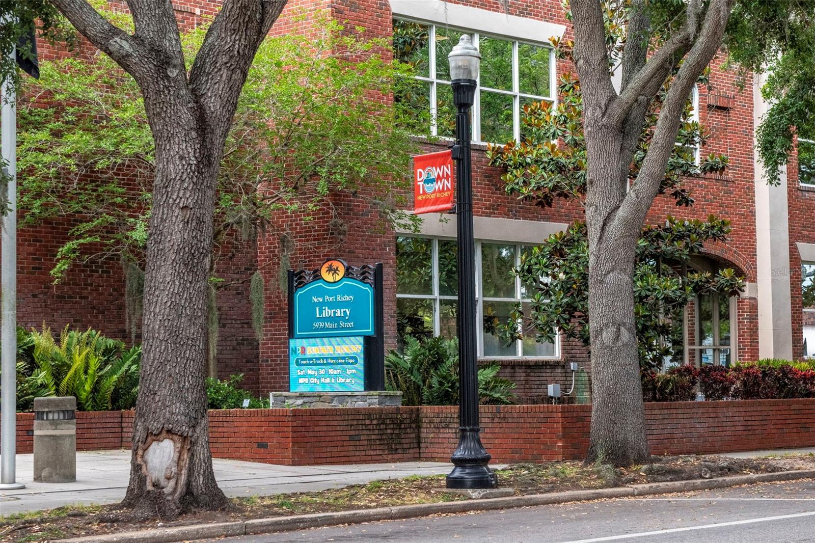 Library off Main Street