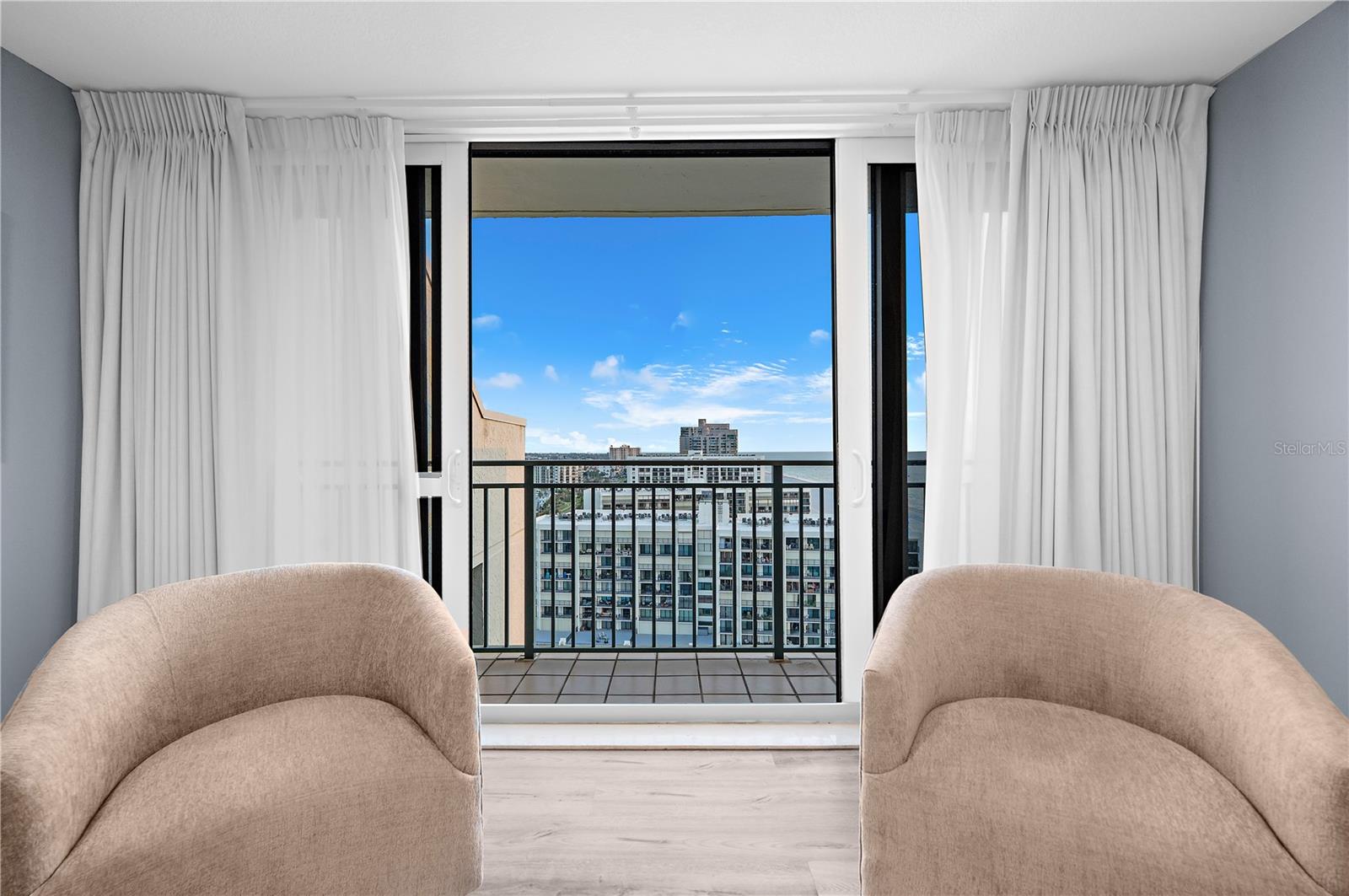 Upstairs Primary Suite Balcony View