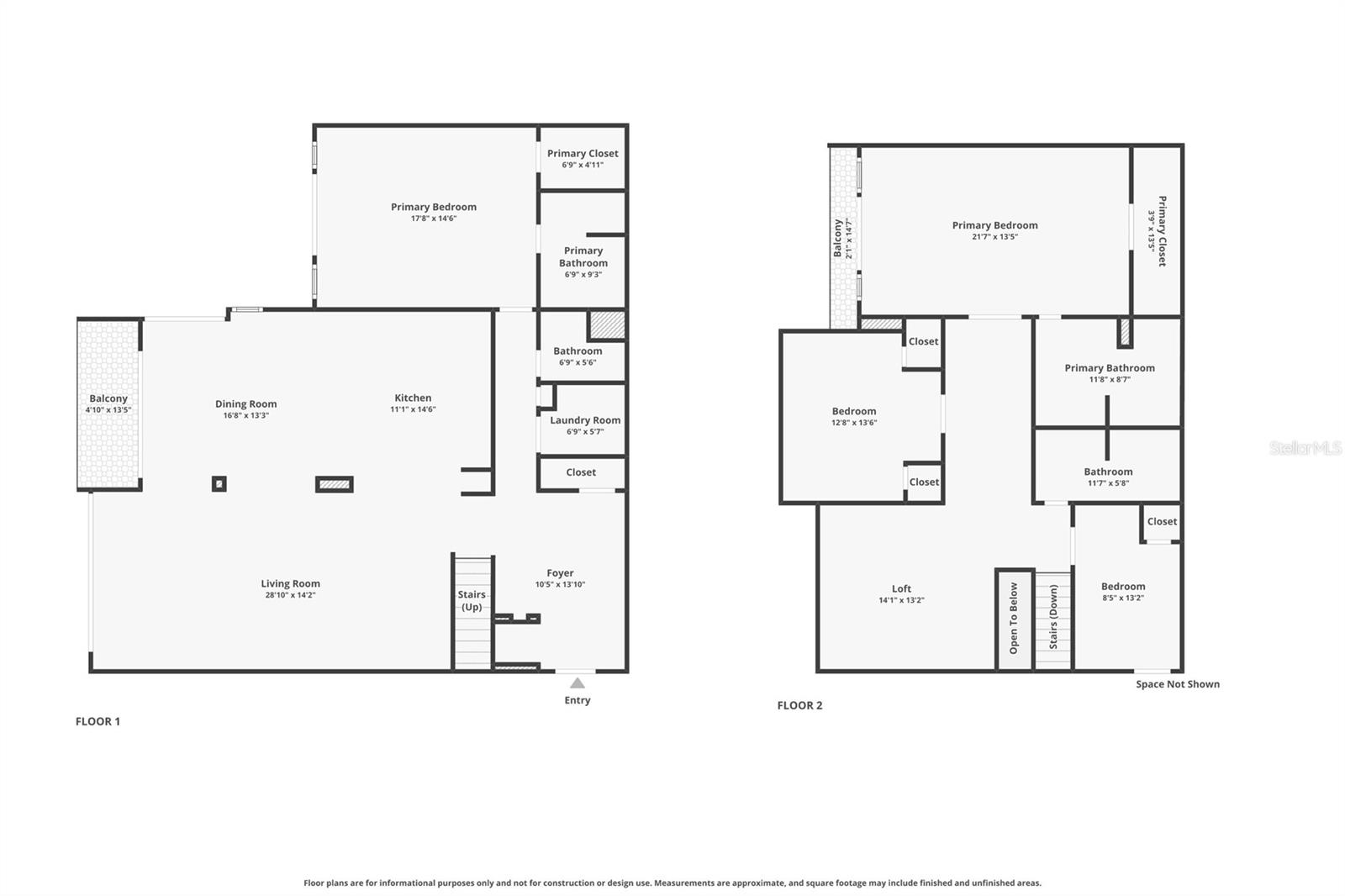 MULTI-LEVEL FLOOR PLAN