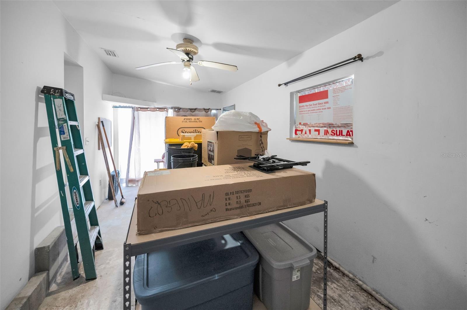 Bonus Room off Garage