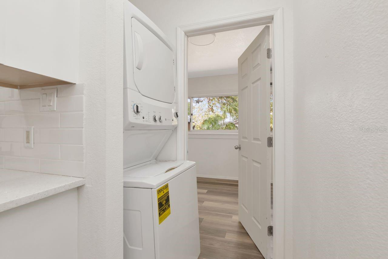 Inside laundry