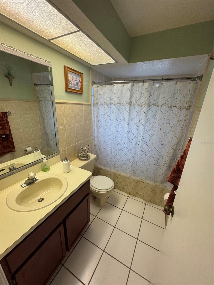 Guest Bathroom with Tub and Shower combo
