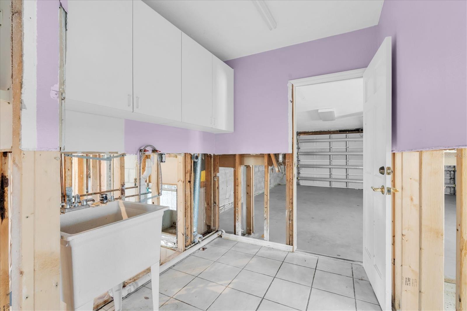 Laundry area