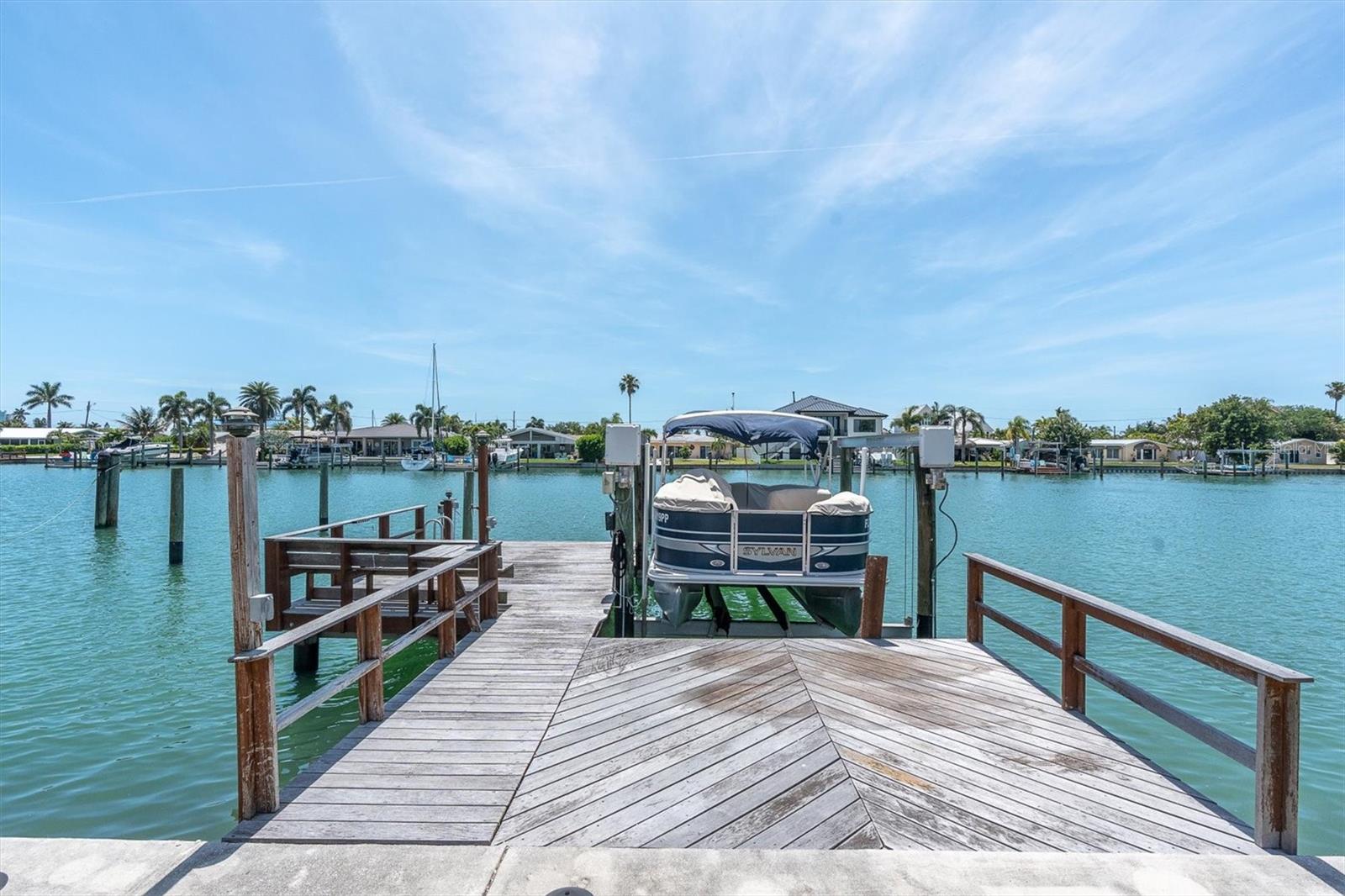 13K boat lift...boat not included