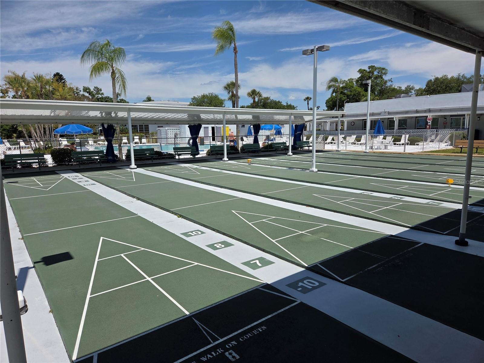 Shuffleboard Courts