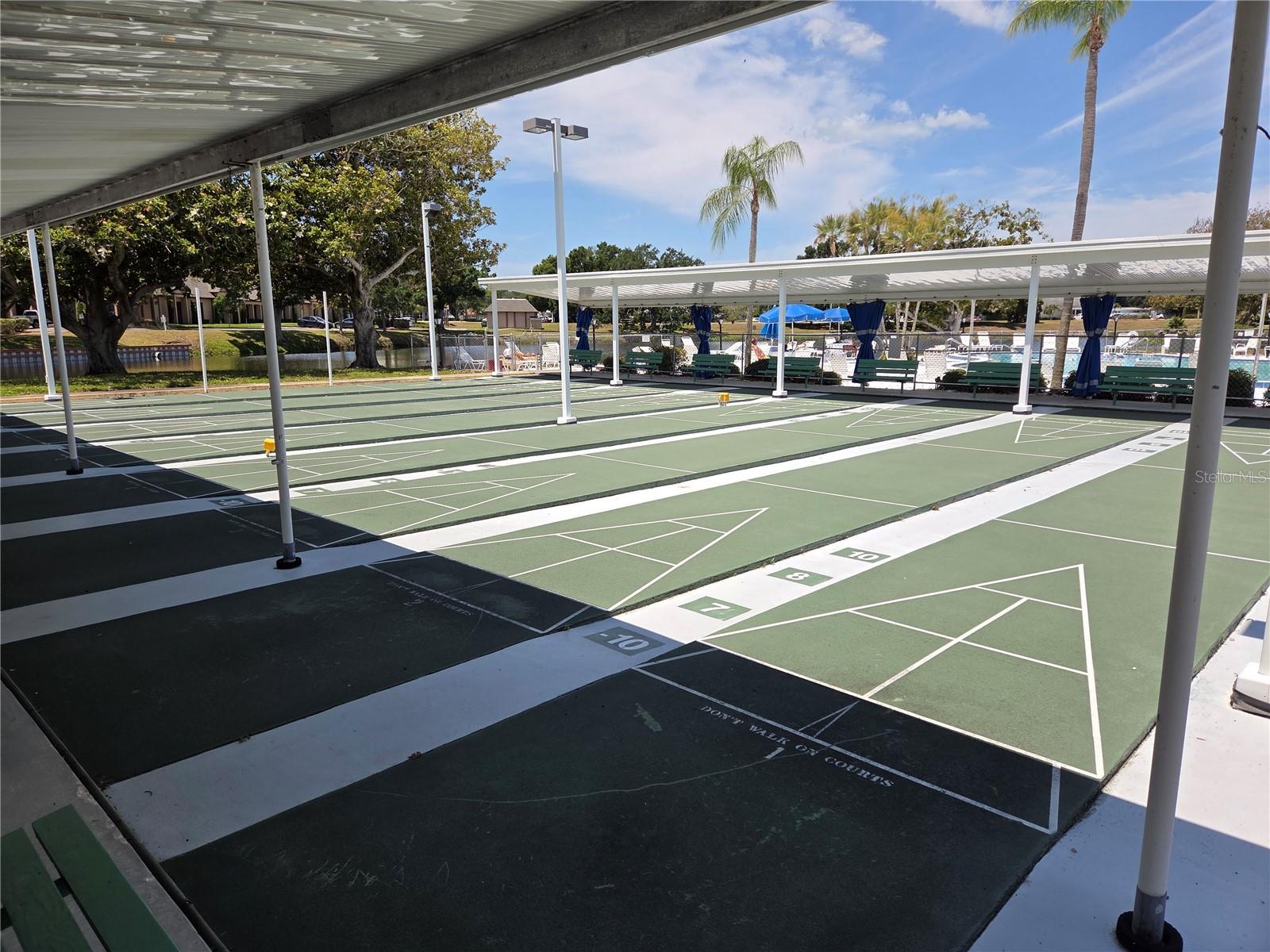 Shuffleboard Courts