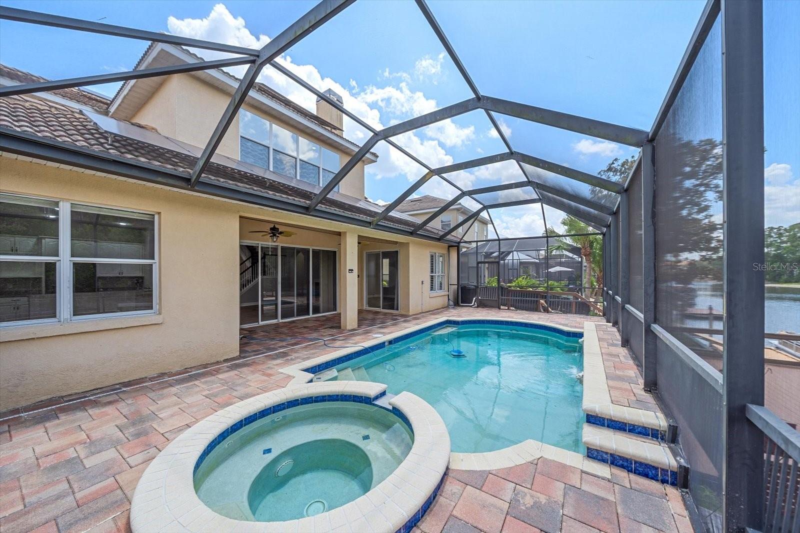 Pool and spa