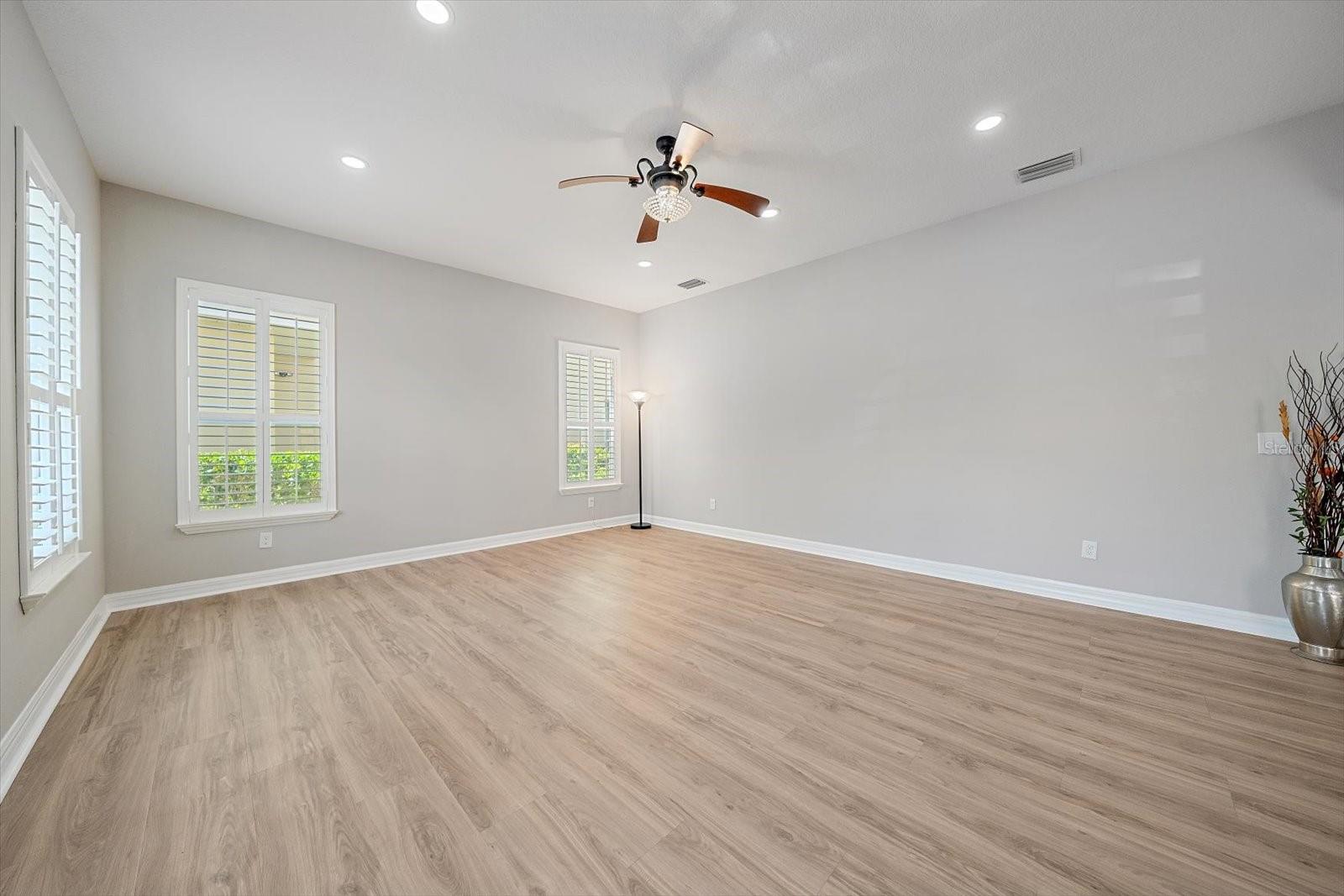 Open living room