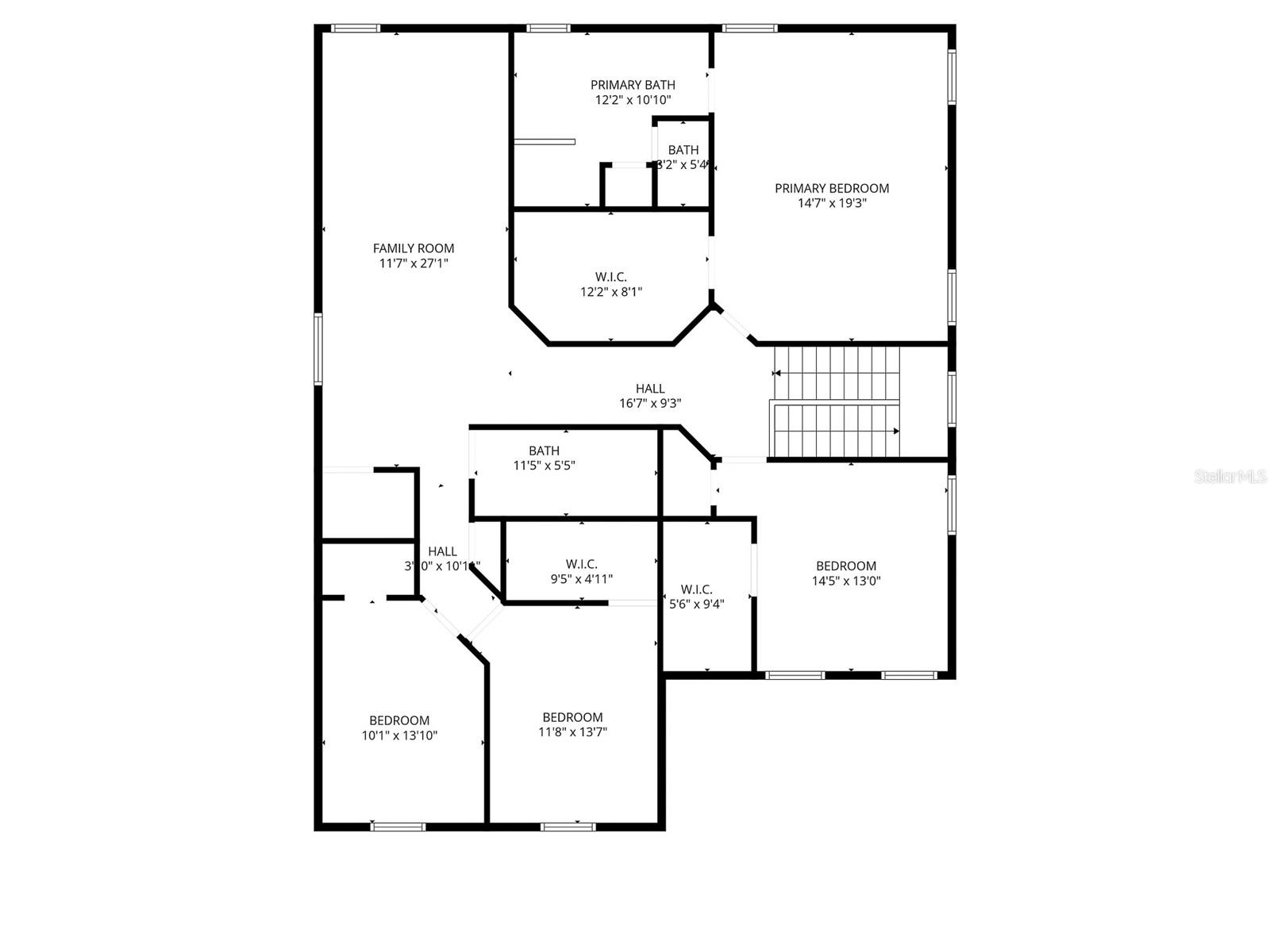Layout upstairs