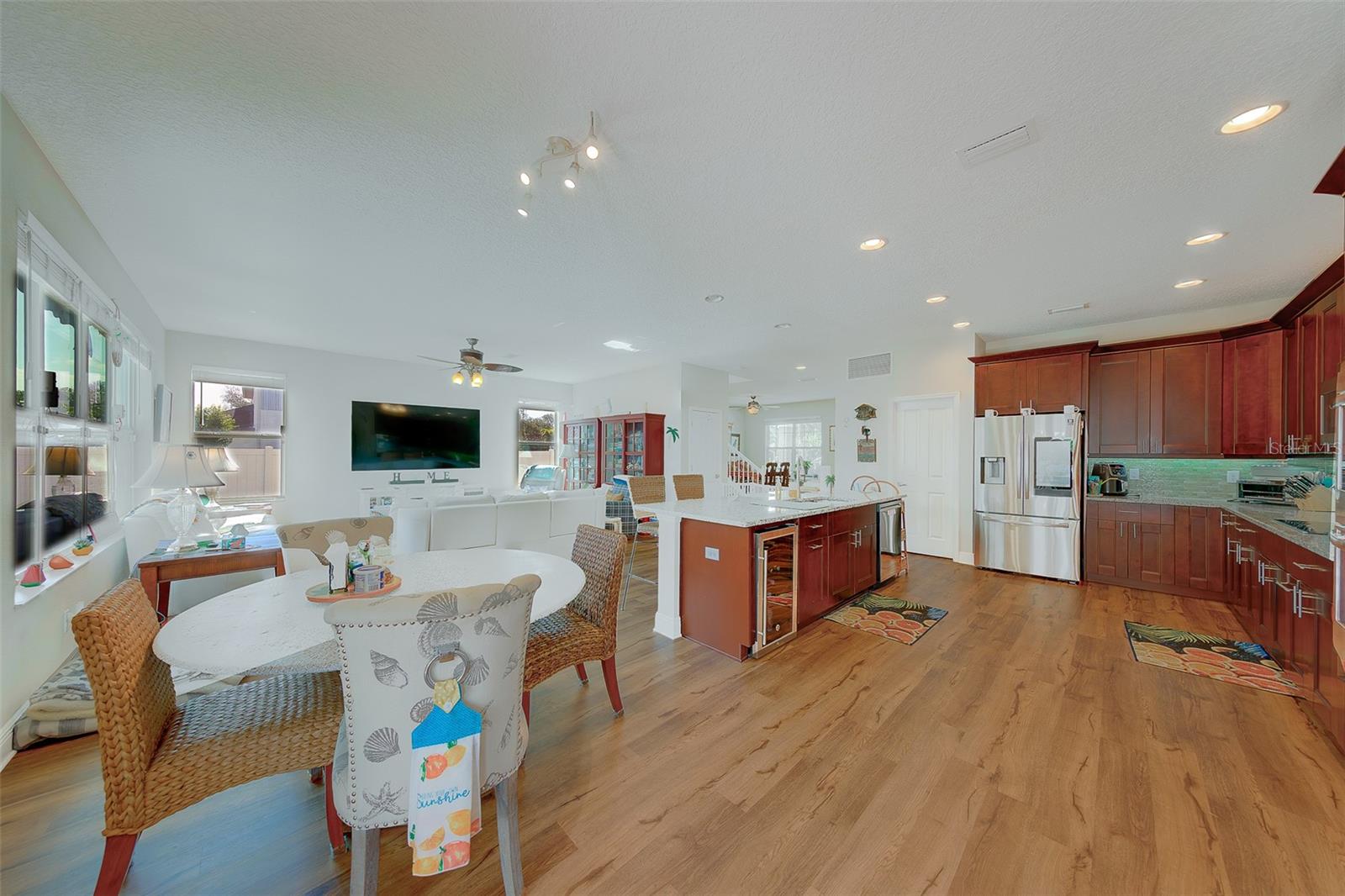 Large open floor plan