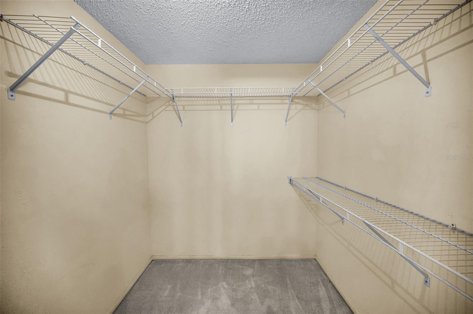 Primary Bedroom Closet is 6X6!!