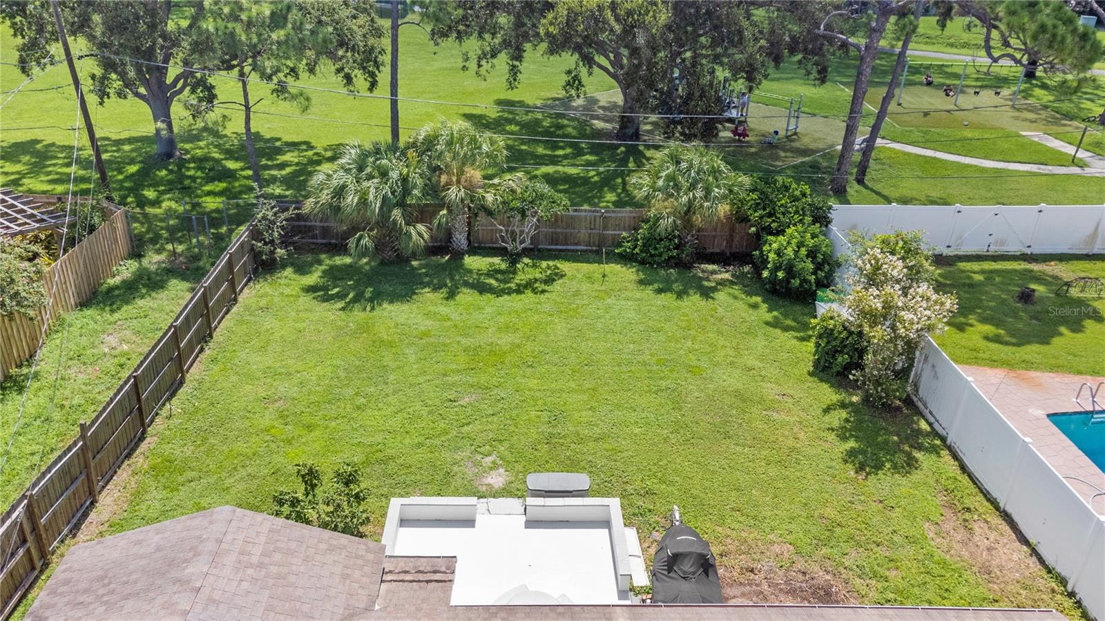 Plenty of room for  swimming pool or whatever your heart desires
