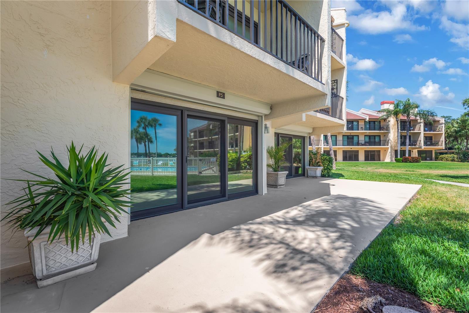 Covered front patio