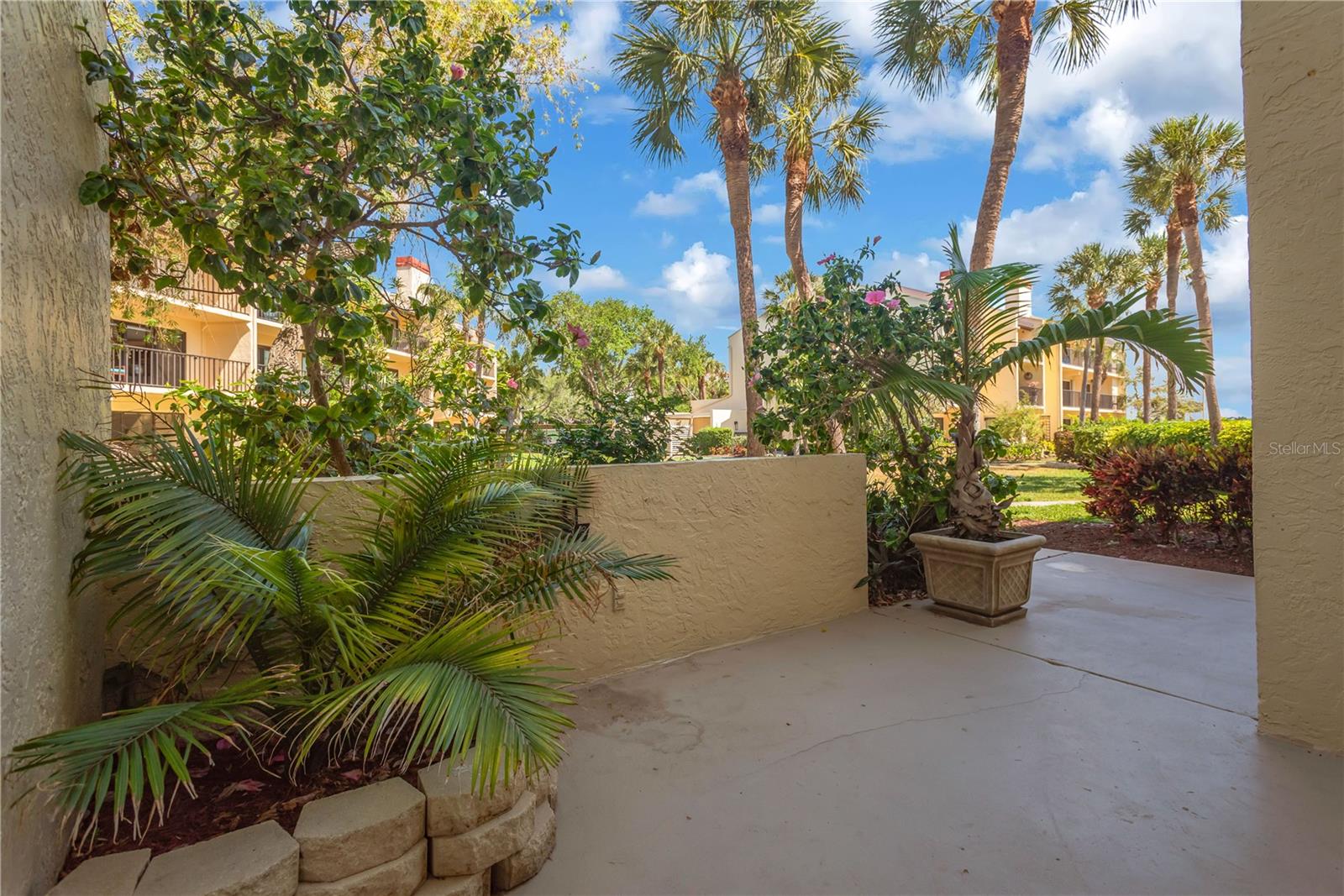 Private patio located off of the Dining Room