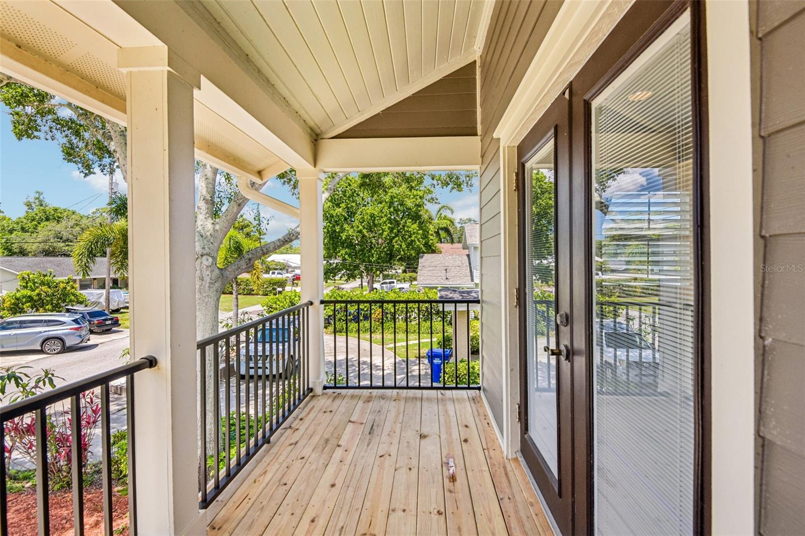 SECOND FLOOR FRONT PATIO