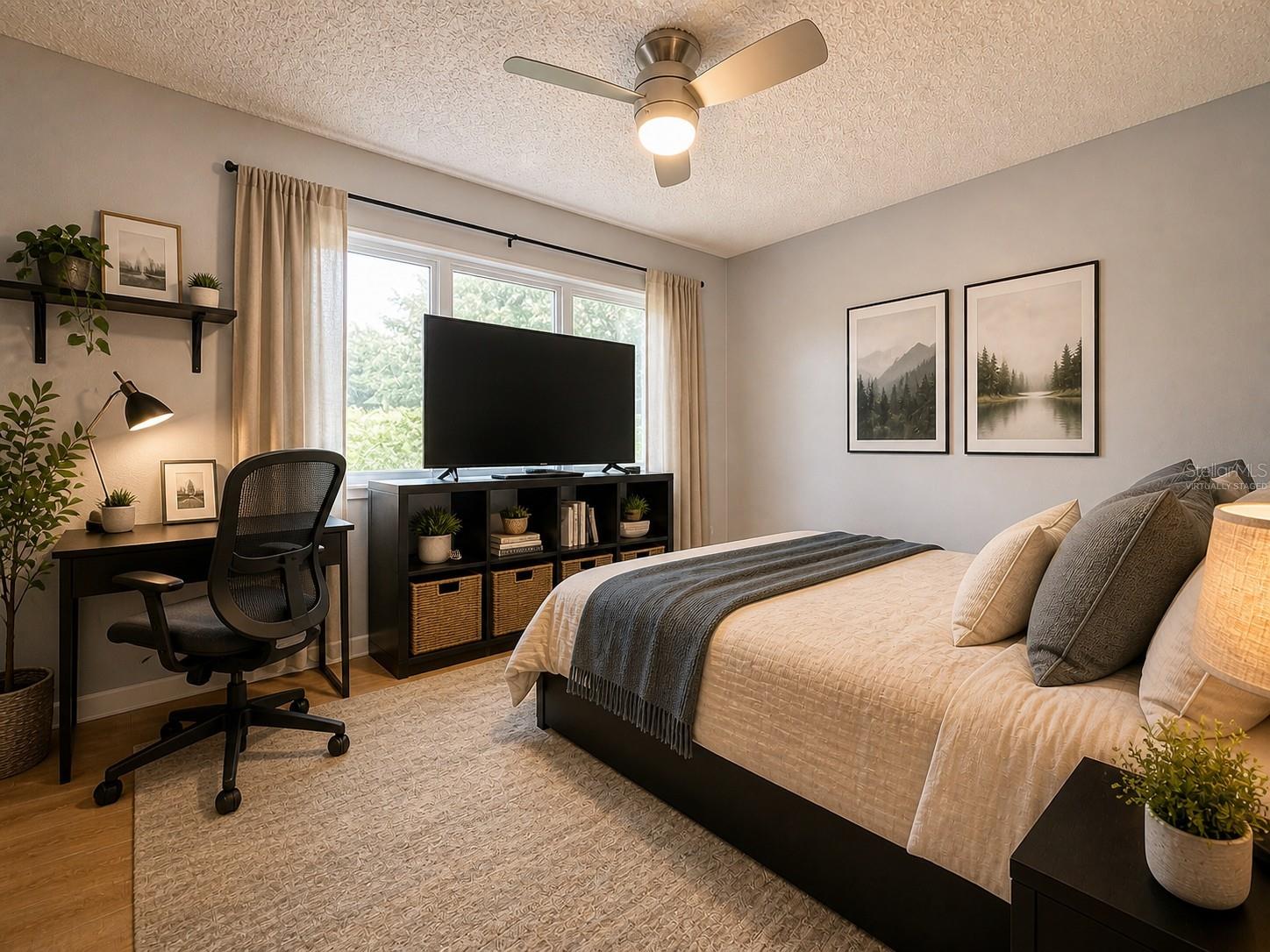 Virtually Staged - Bedroom 2