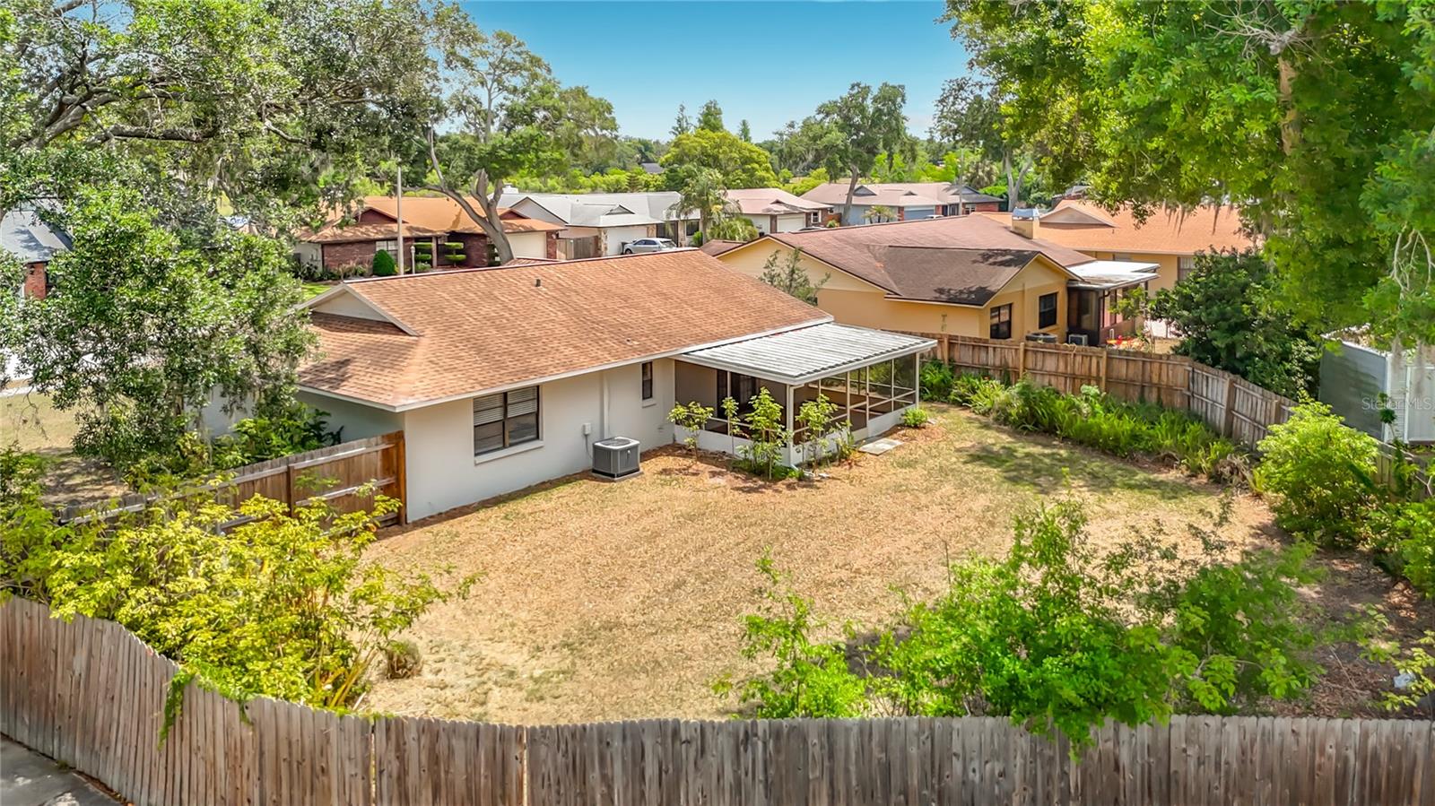 large corner lot