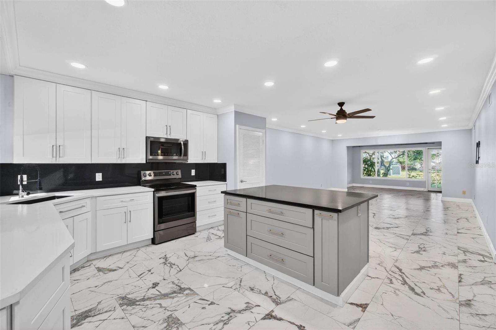 Completely Redesigned Kitchen