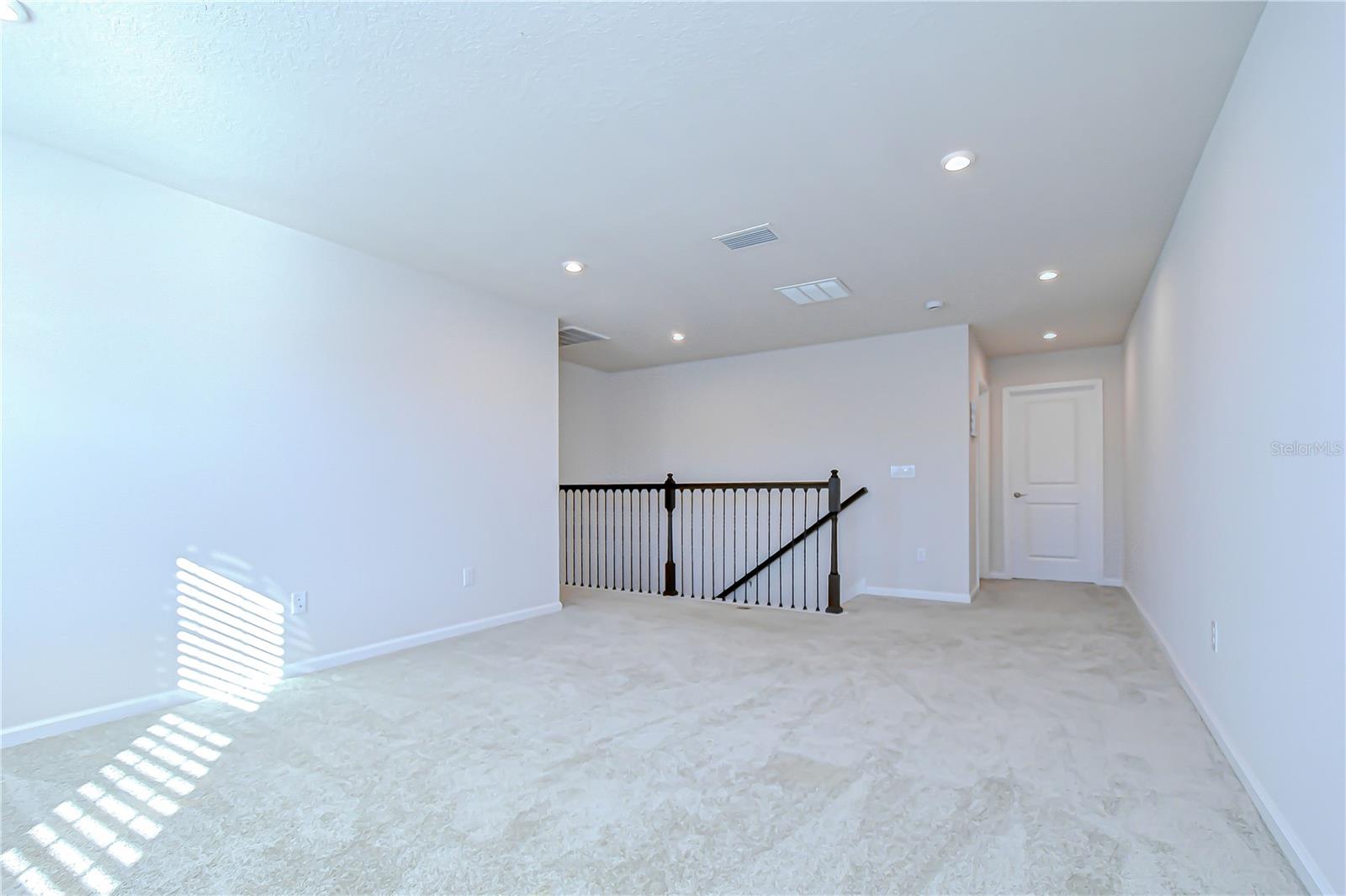 Expansive loft offering flexible living options.