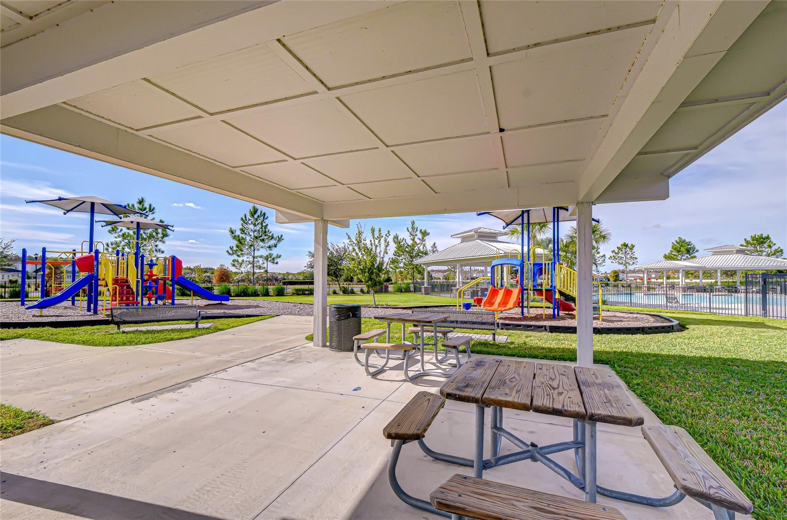 Spacious park perfect for outdoor fun.