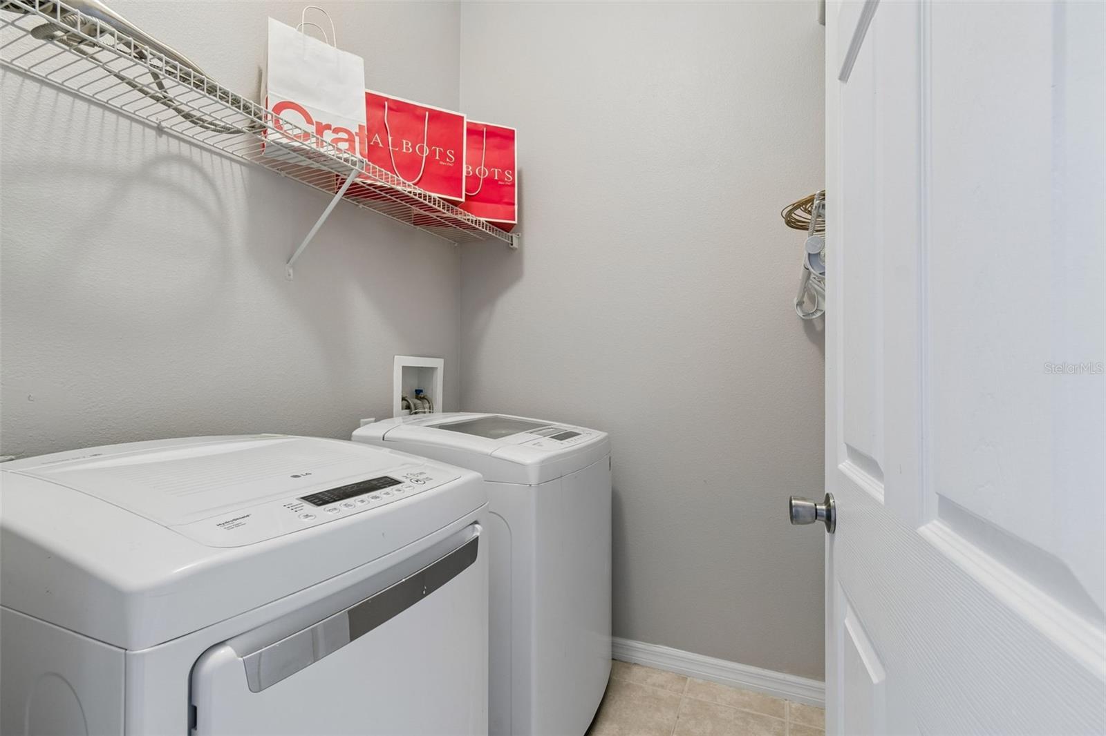 separate laundry room
