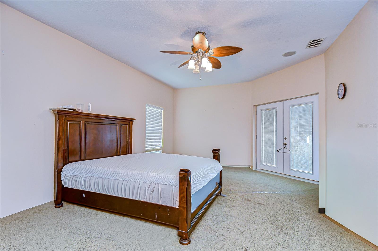 Primary suite tucked away for total privacy