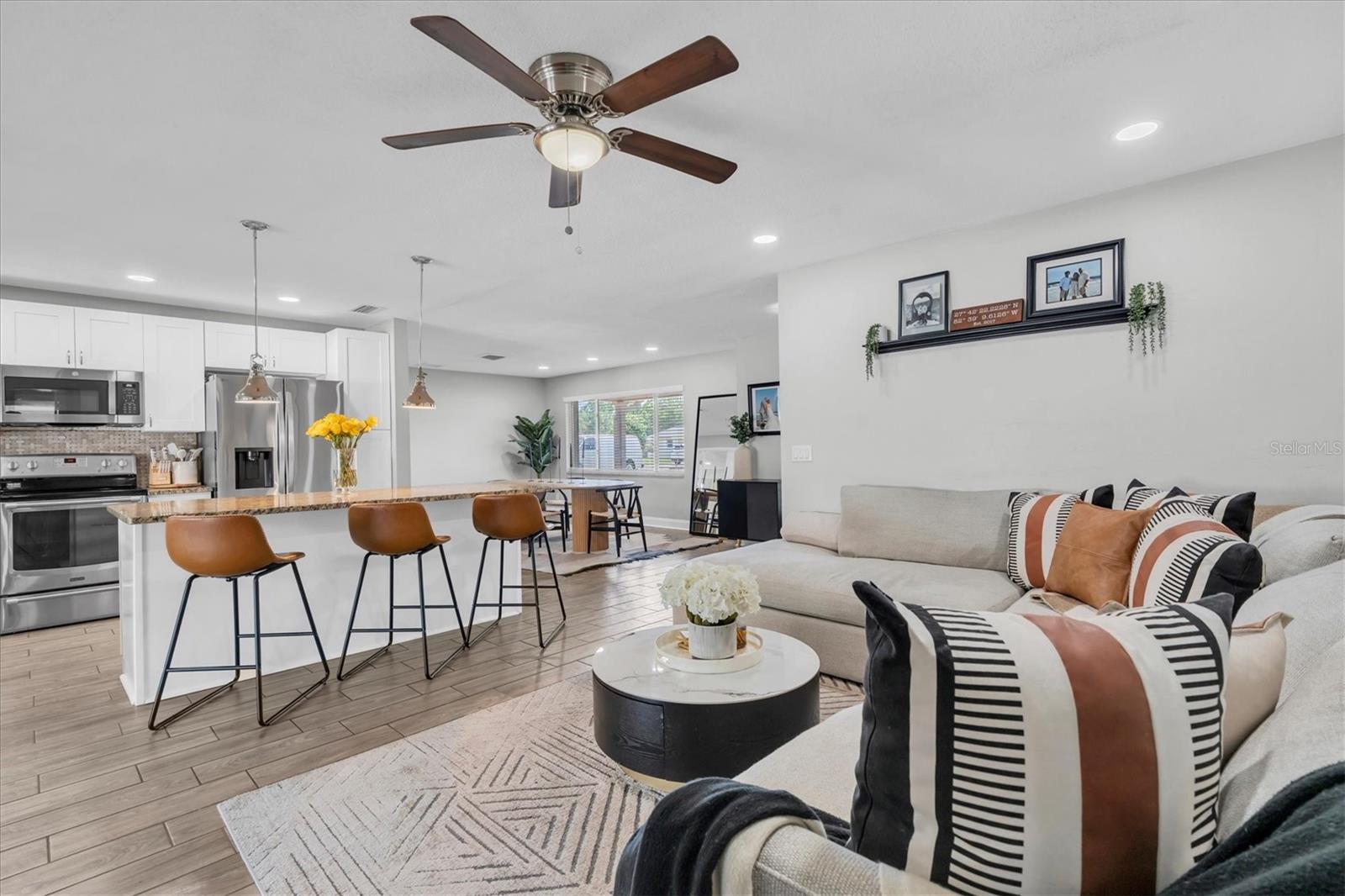 Open-Concept Floor plan