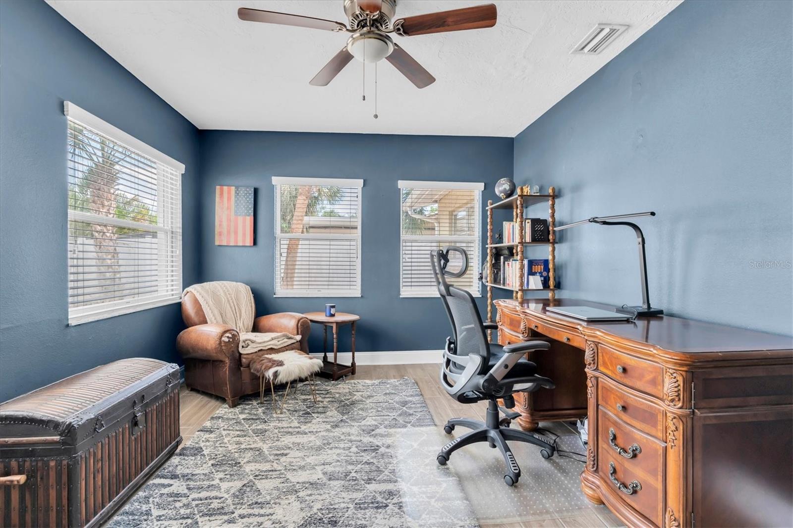 Office/Den - Tile floors
