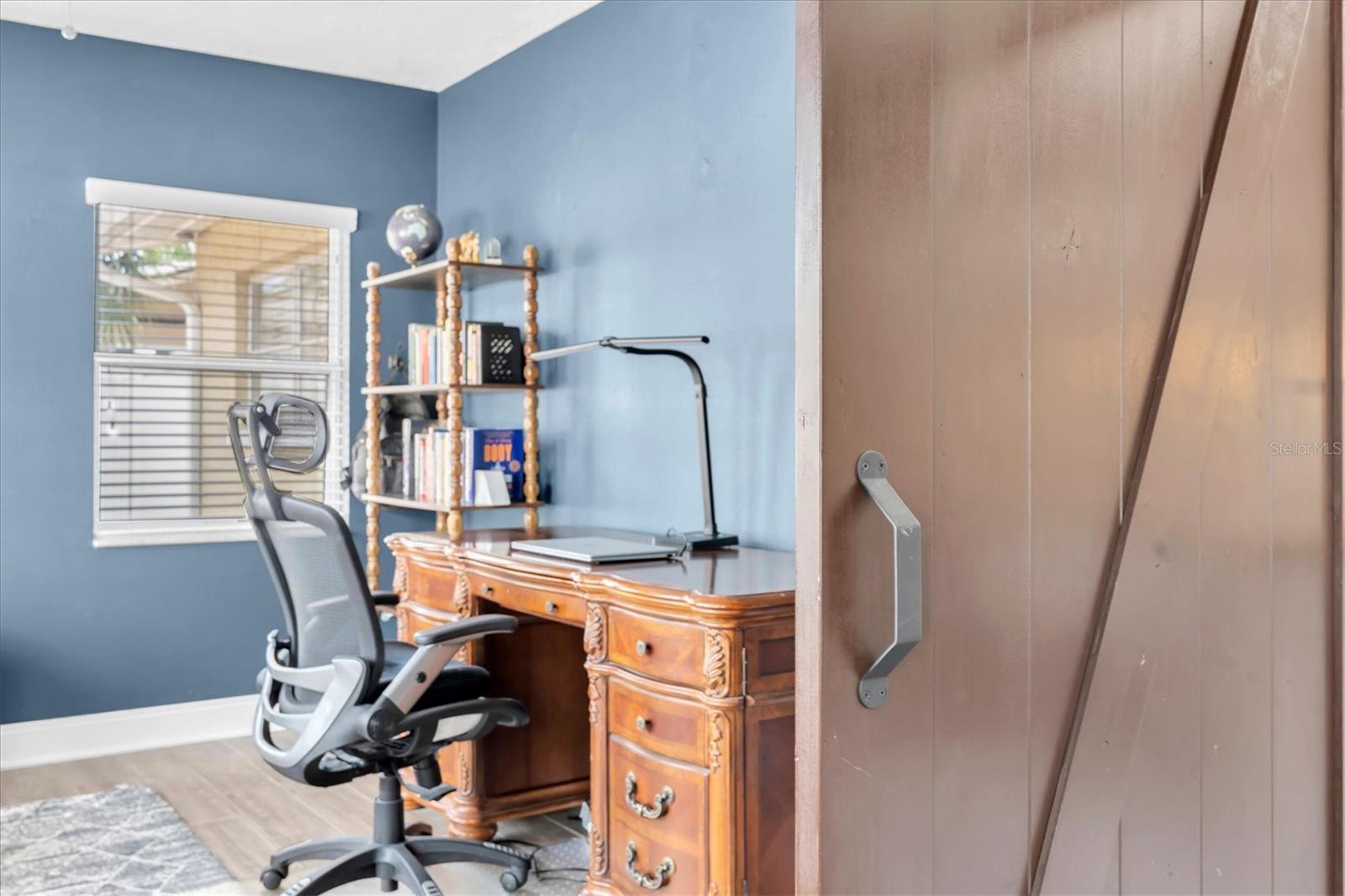 Barn door to Office/Den