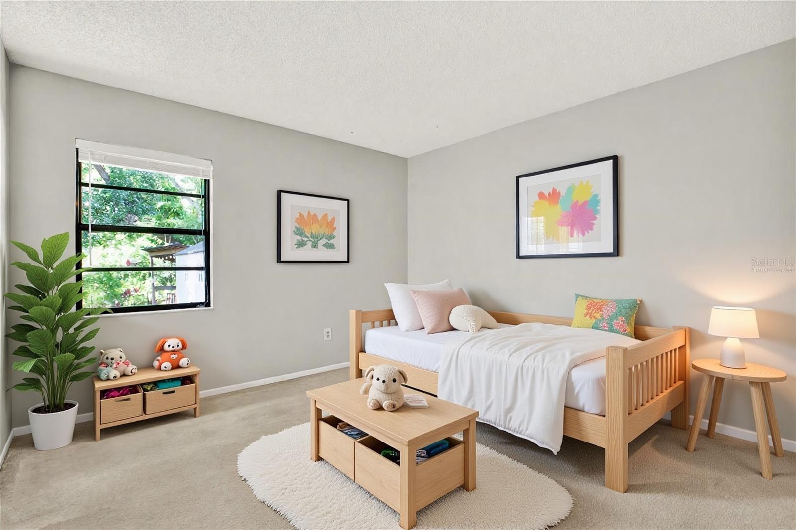 Virtually staged image - Guest Bedroom
