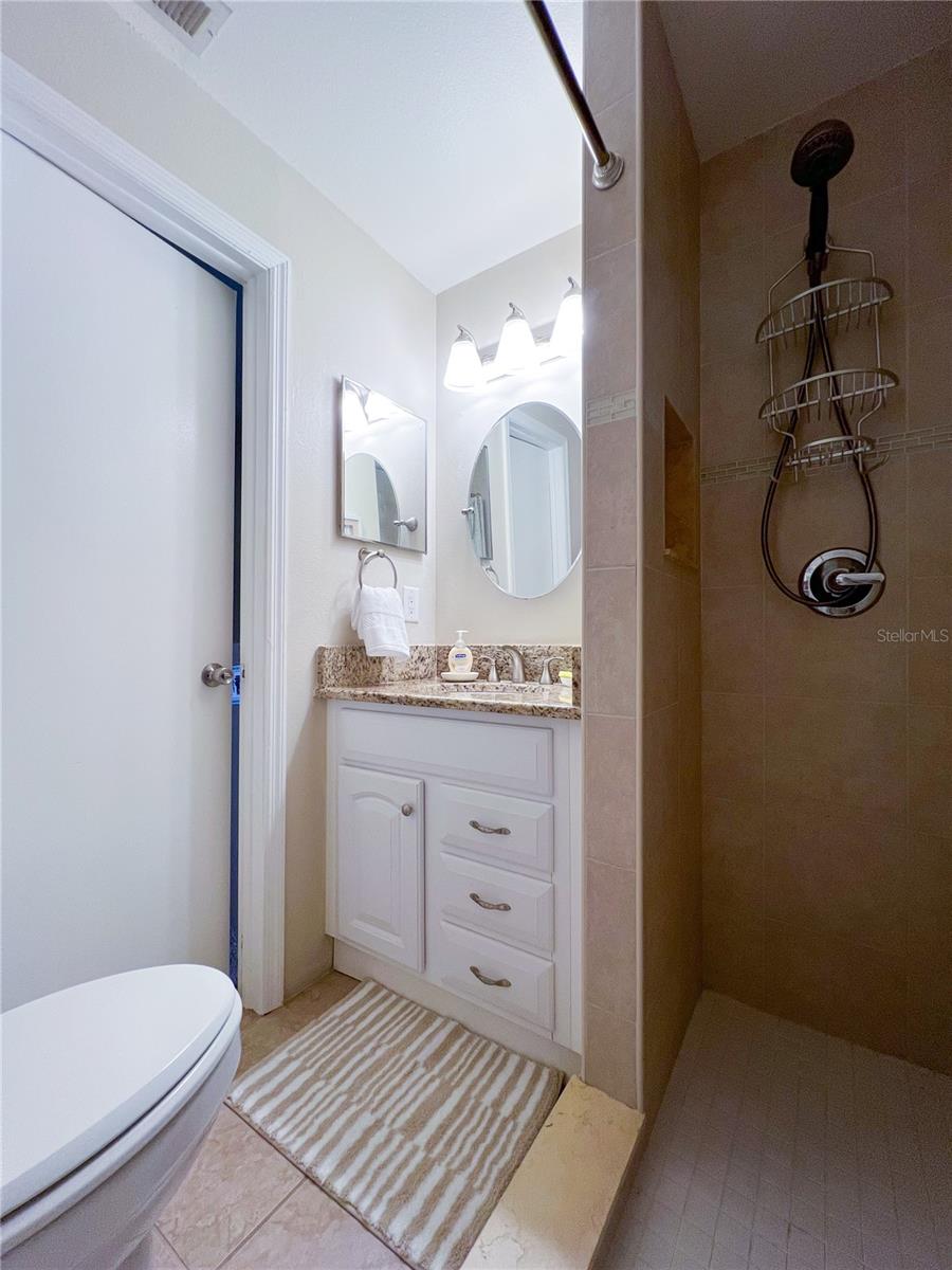 Secondary Shower only
