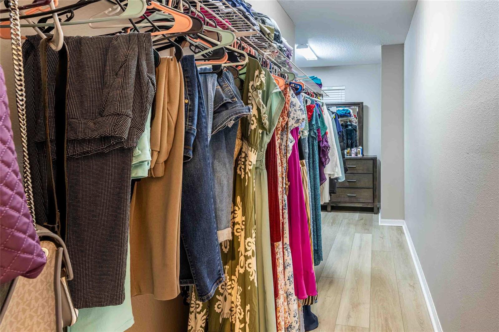 Huge walk-in closet.
