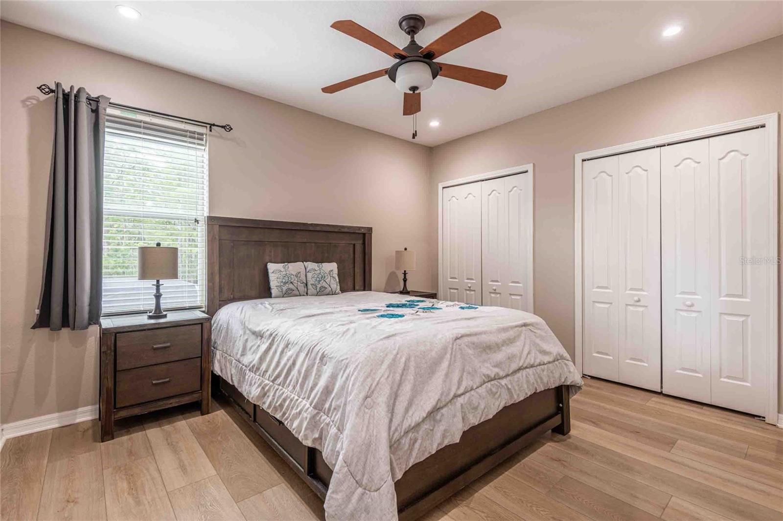 Spacious second bedroom.