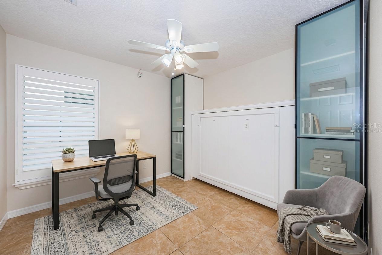 2nd bedroom - virtually staged