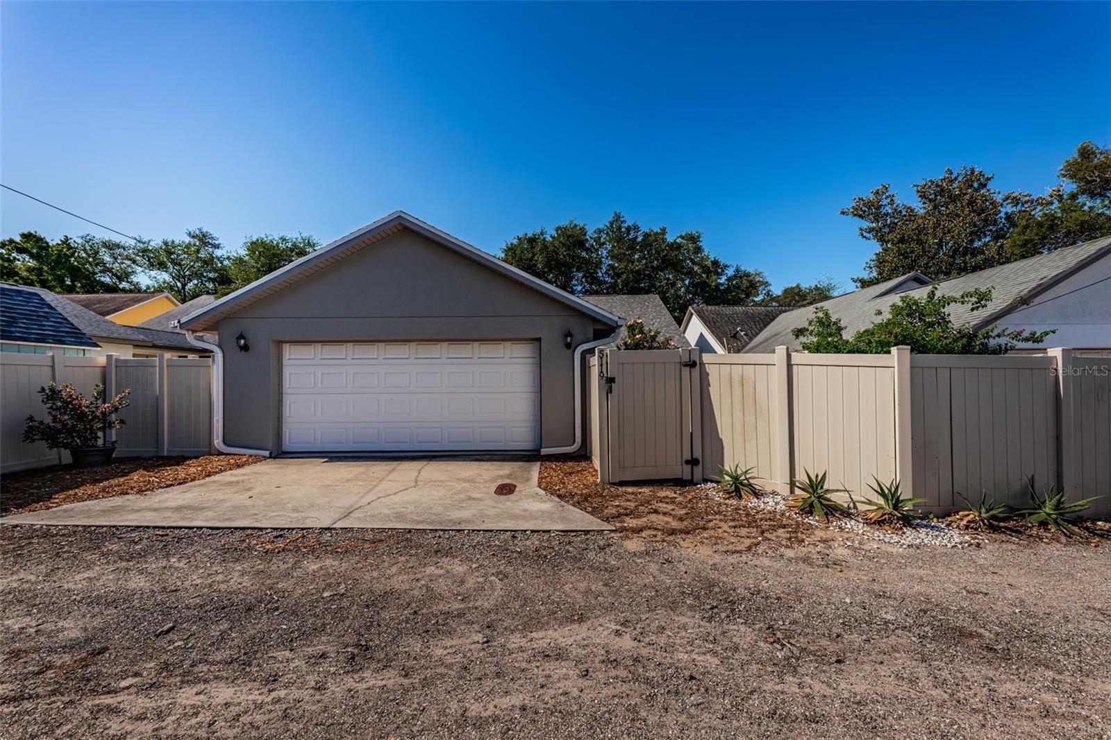 2 car garage