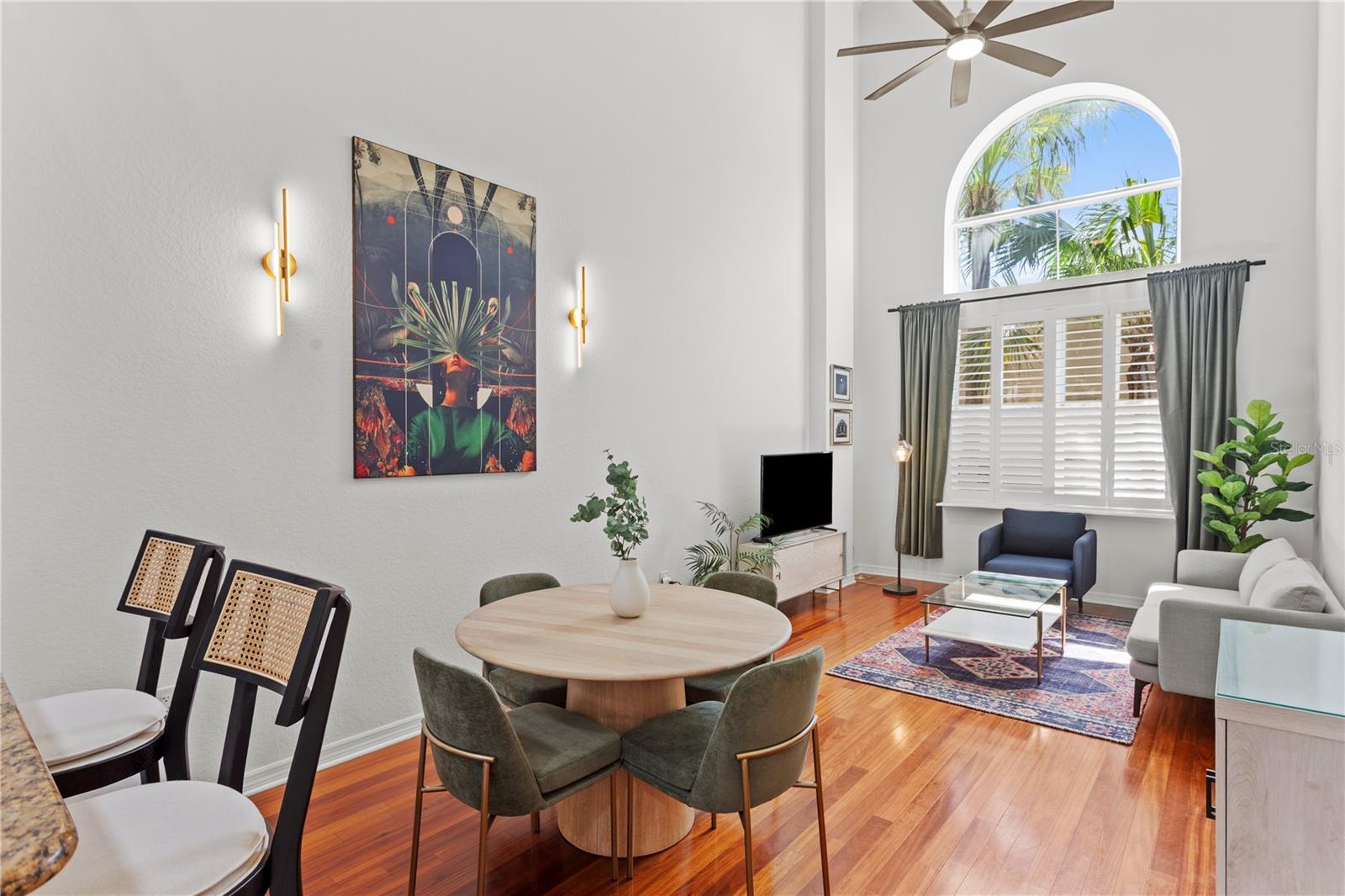 An open-concept family and dining space designed for seamless entertaining and everyday living.