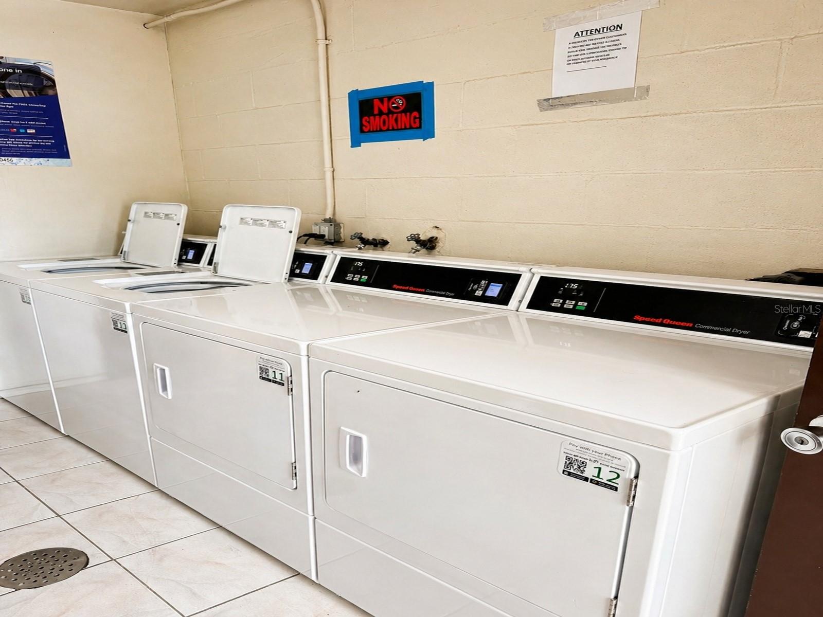 Laundry room on the 1st floor