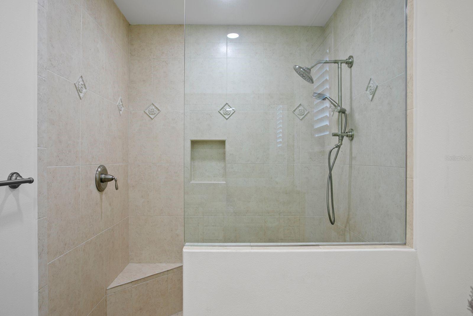 Top level bedroom two shower.
