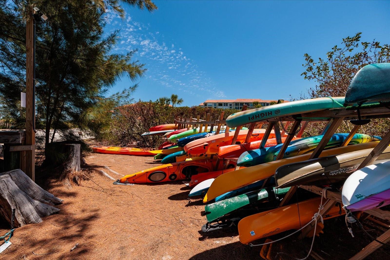Kayak / Canoe storage