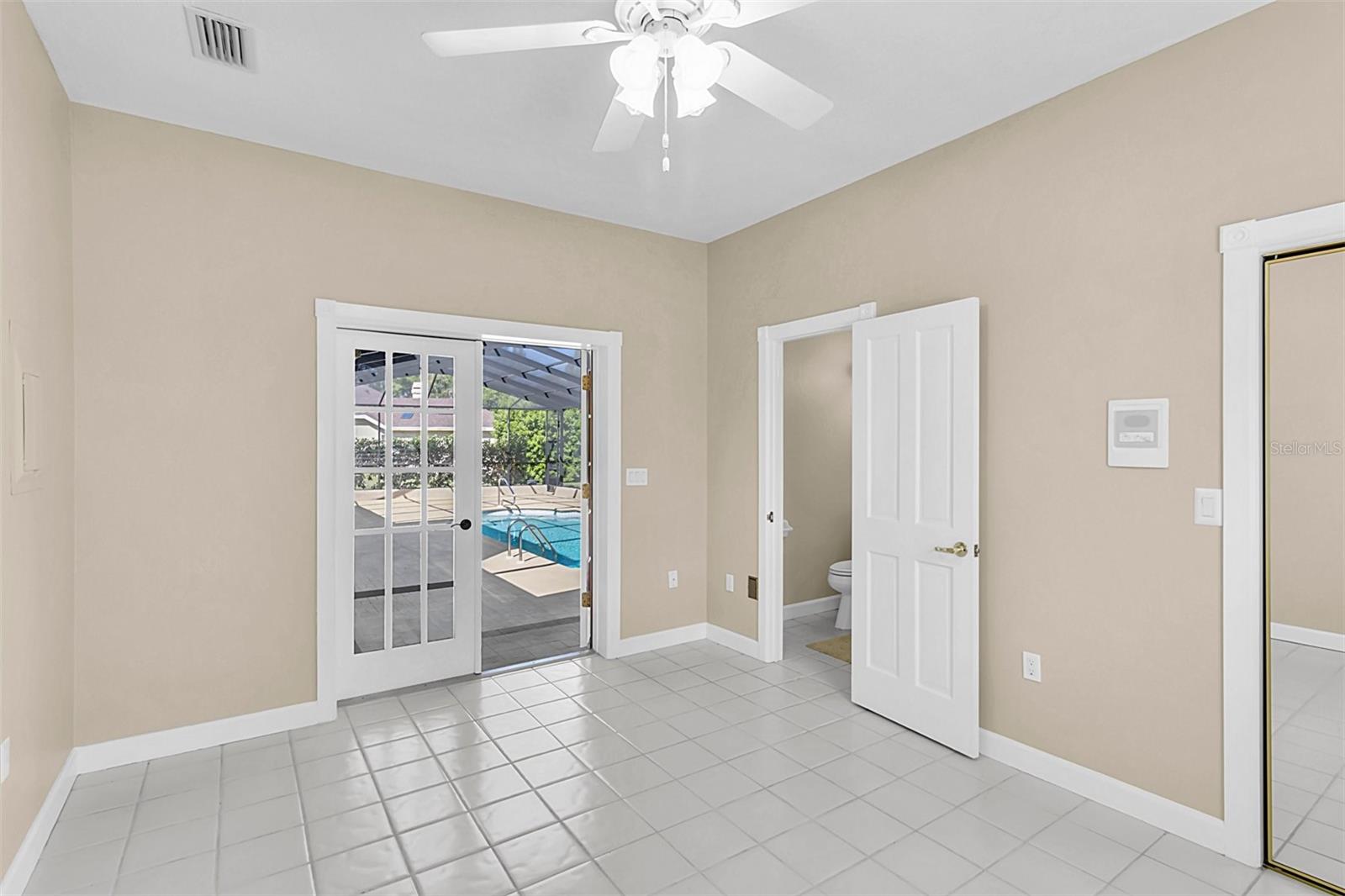 Pool Bedroom